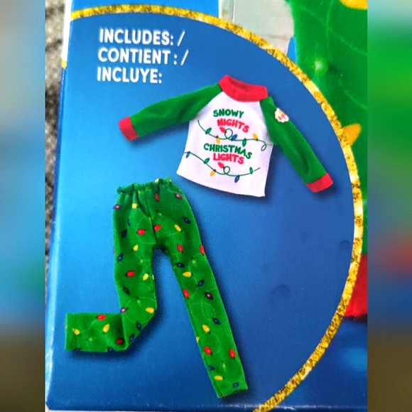Christmas pajamas for the Elf on The Shelf - Picture 3 of 3
